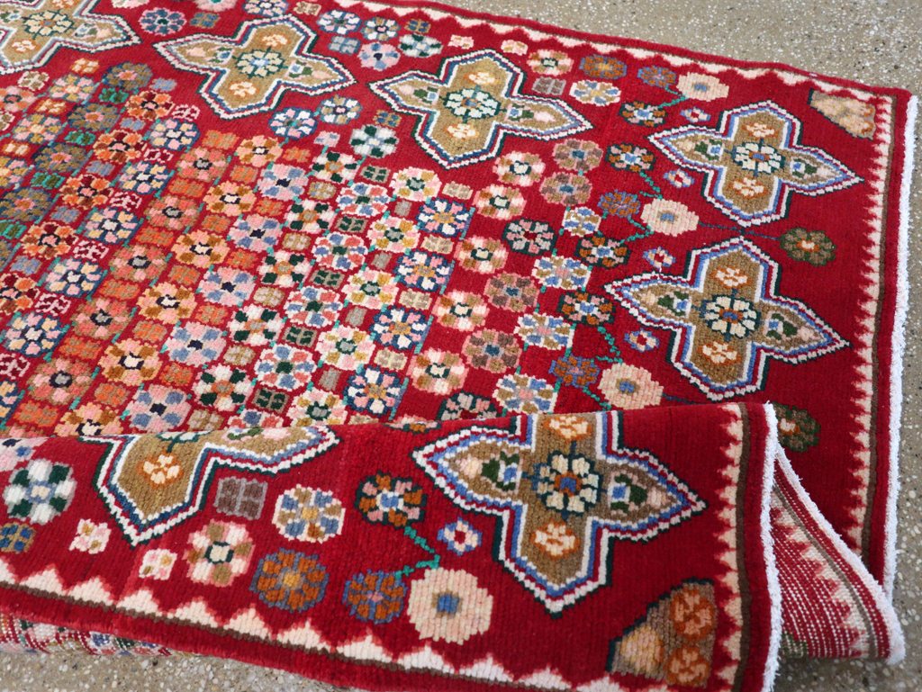 Vintage Persian Kashan Rug, No.26310 - Galerie Shabab