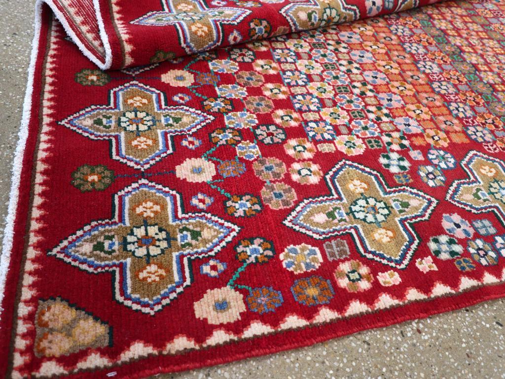 Vintage Persian Kashan Rug, No.26310 - Galerie Shabab
