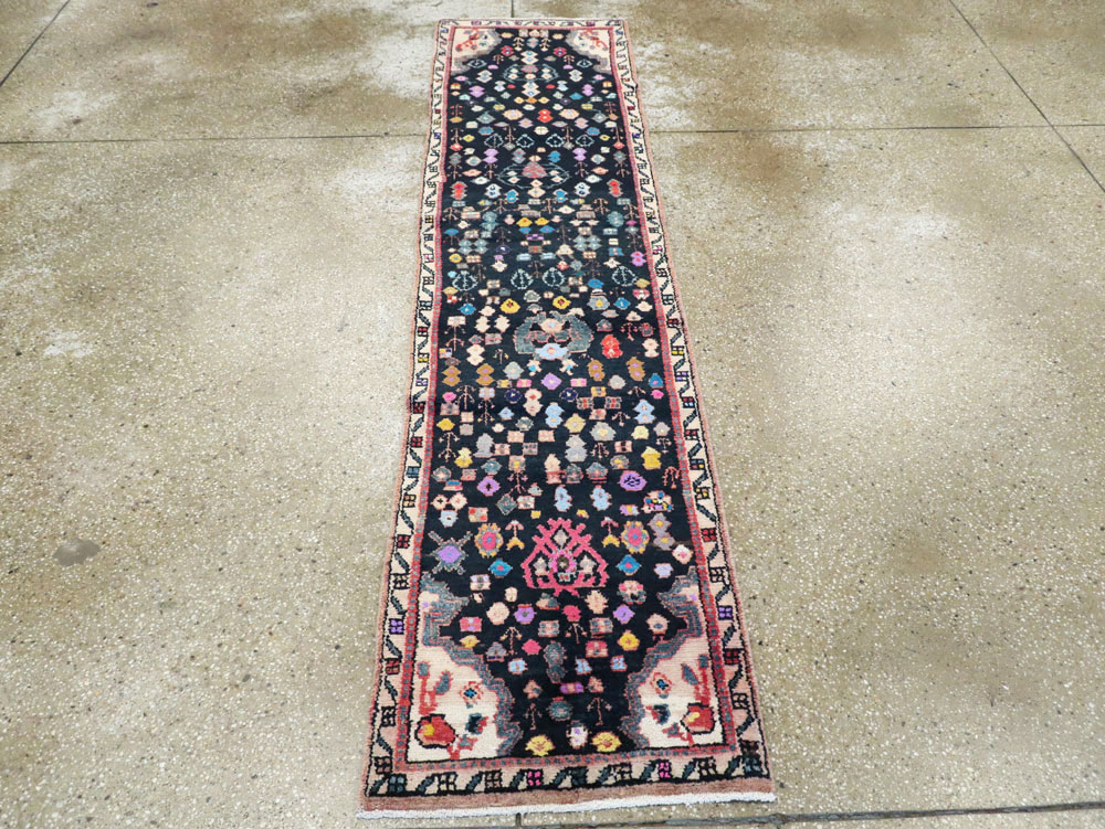 Vintage Persian Malayer Runner, No.26311 - Galerie Shabab