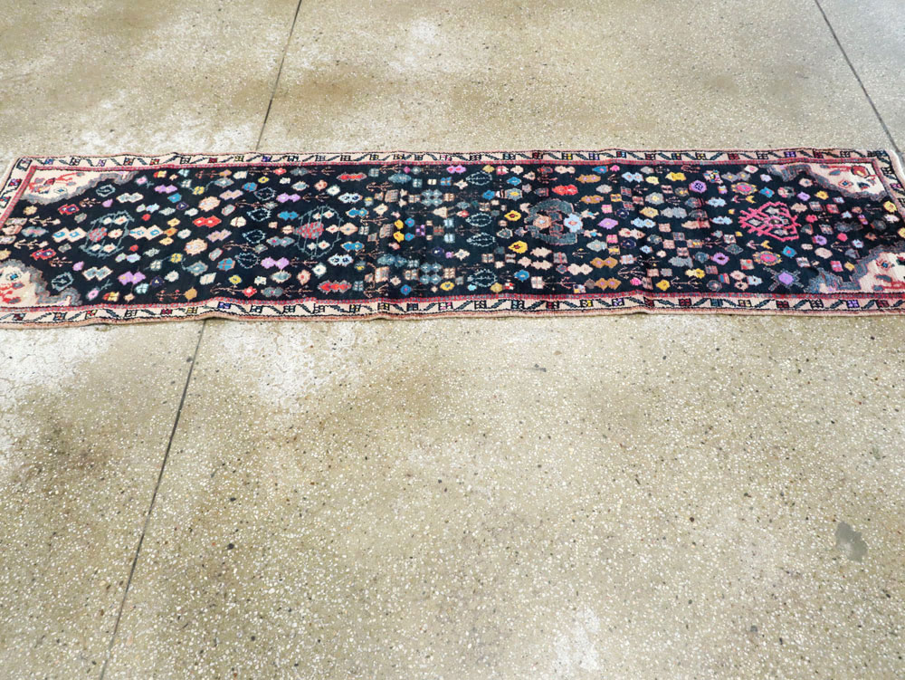 Vintage Persian Malayer Runner, No.26311 - Galerie Shabab