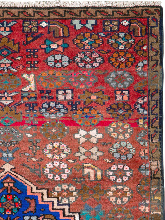 Vintage Persian Hamadan Rug, No.26312 - Galerie Shabab