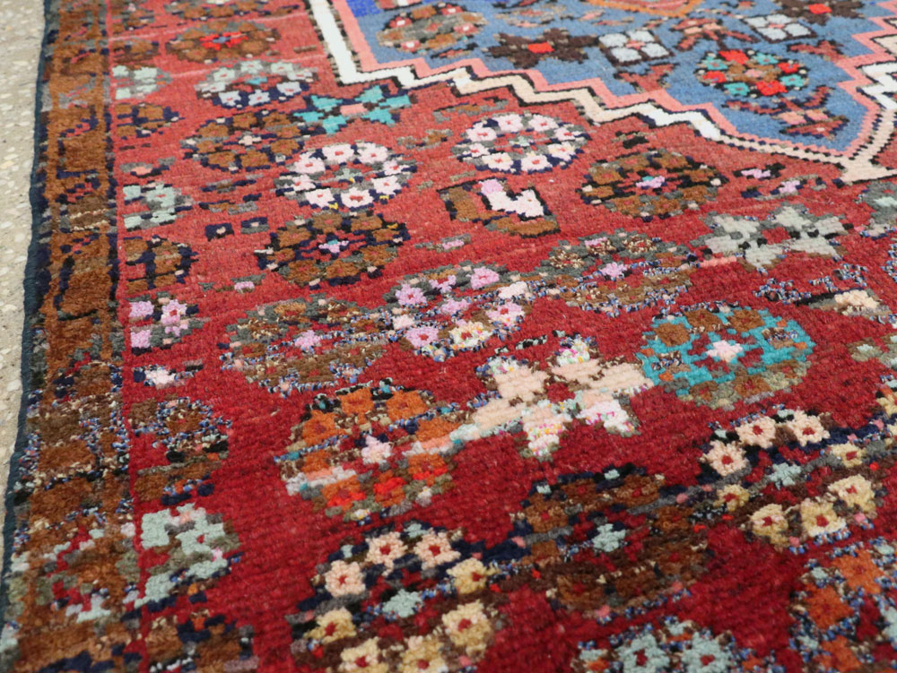 Vintage Persian Hamadan Rug, No.26312 - Galerie Shabab