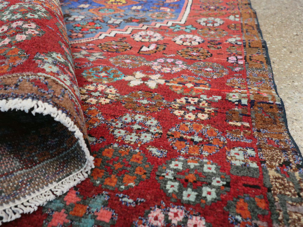 Vintage Persian Hamadan Rug, No.26312 - Galerie Shabab
