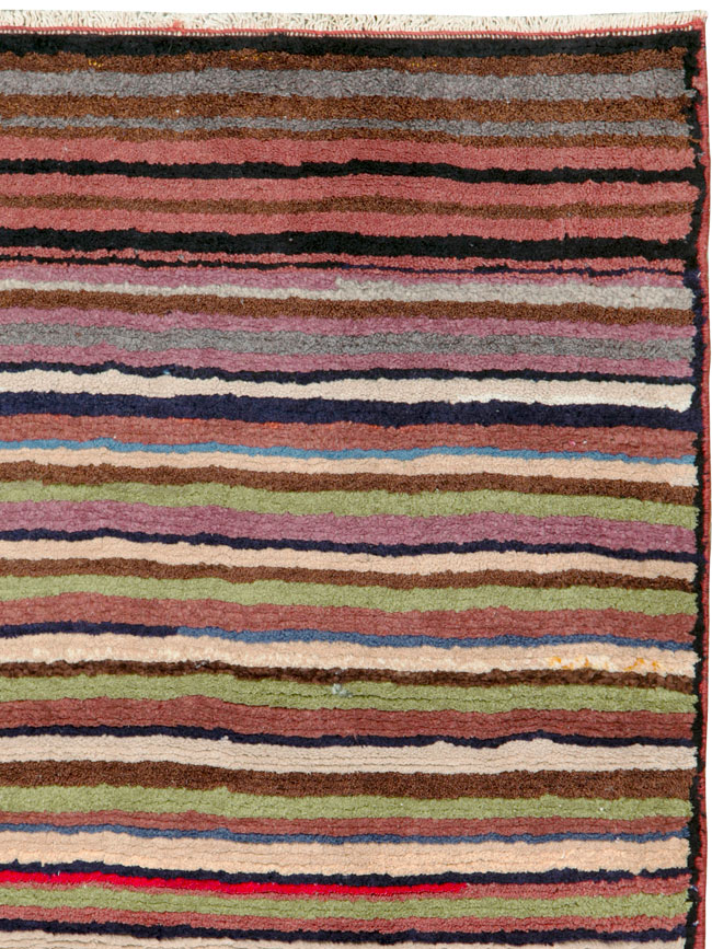 Vintage Persian Mahal Rug, No.26313 - Galerie Shabab