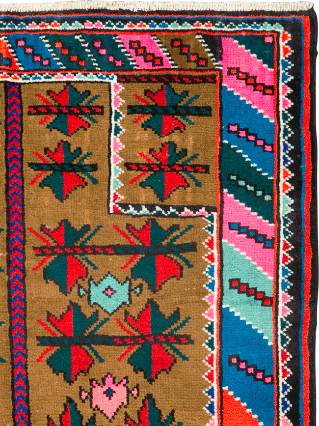 Vintage Persian Hamadan Rug, No.26316 - Galerie Shabab