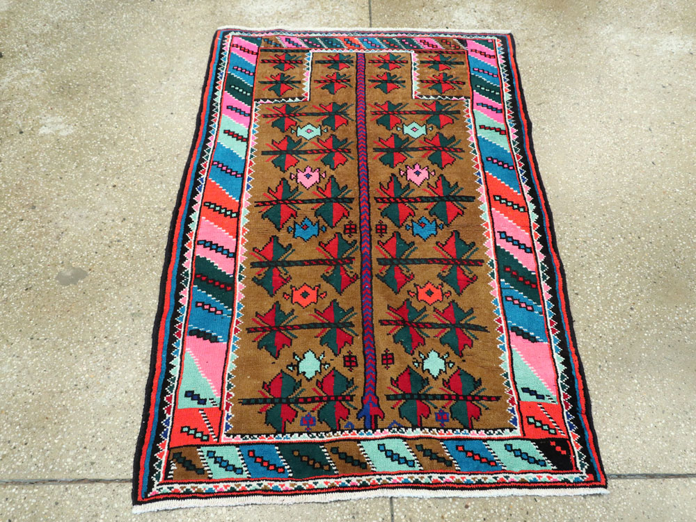 Vintage Persian Hamadan Rug, No.26316 - Galerie Shabab