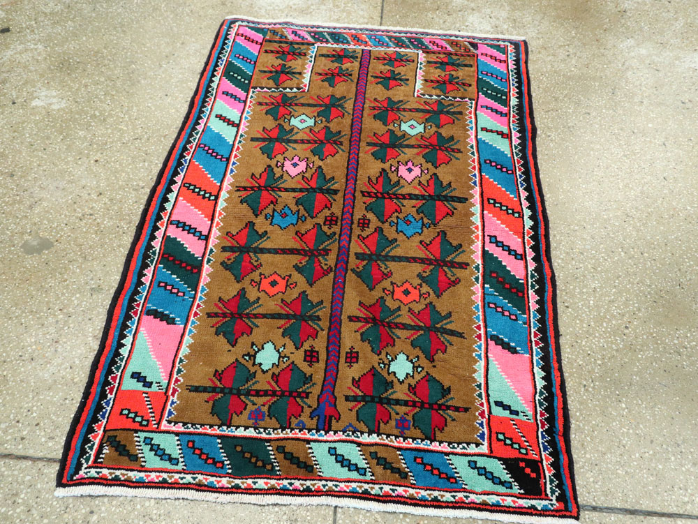 Vintage Persian Hamadan Rug, No.26316 - Galerie Shabab