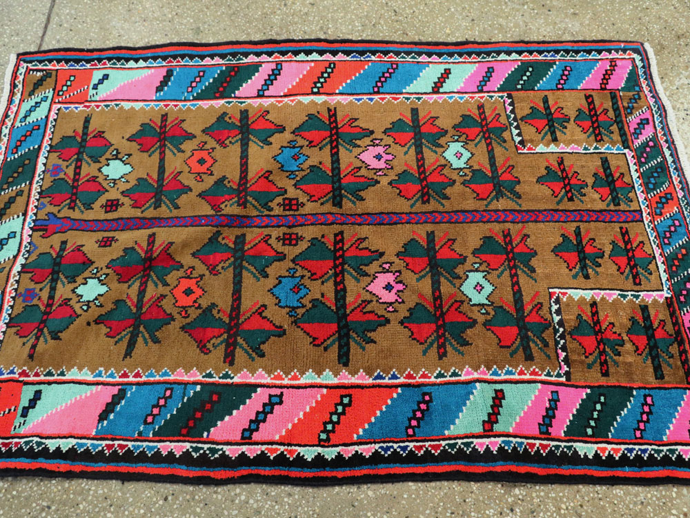 Vintage Persian Hamadan Rug, No.26316 - Galerie Shabab