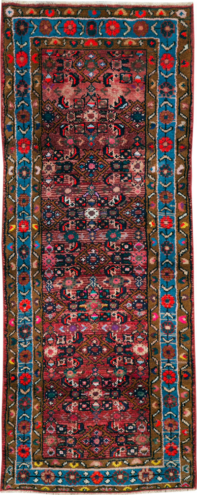 Vintage Persian Hamadan Rug, No.26322 - Galerie Shabab