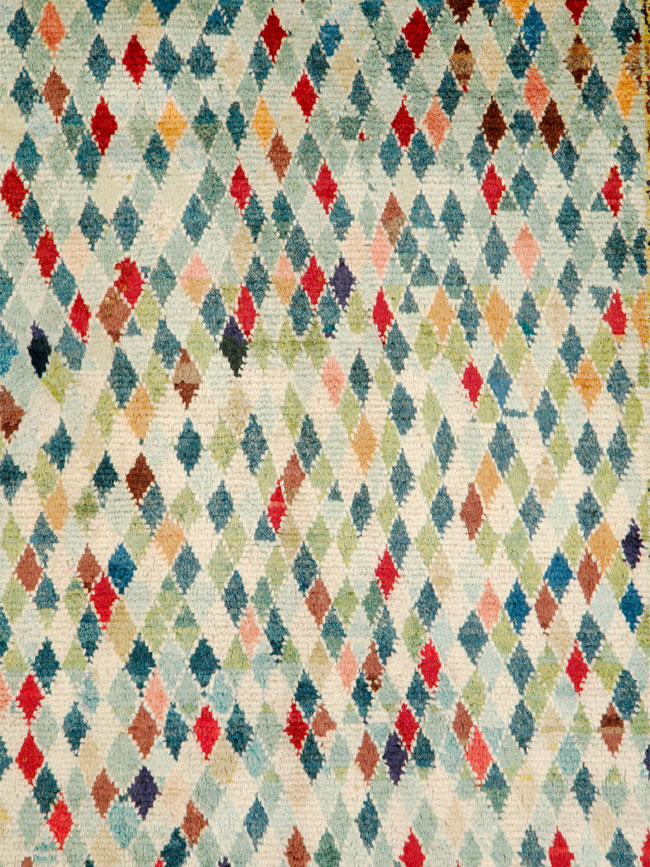 Vintage Persian Hamadan Runner, No.26325 - Galerie Shabab