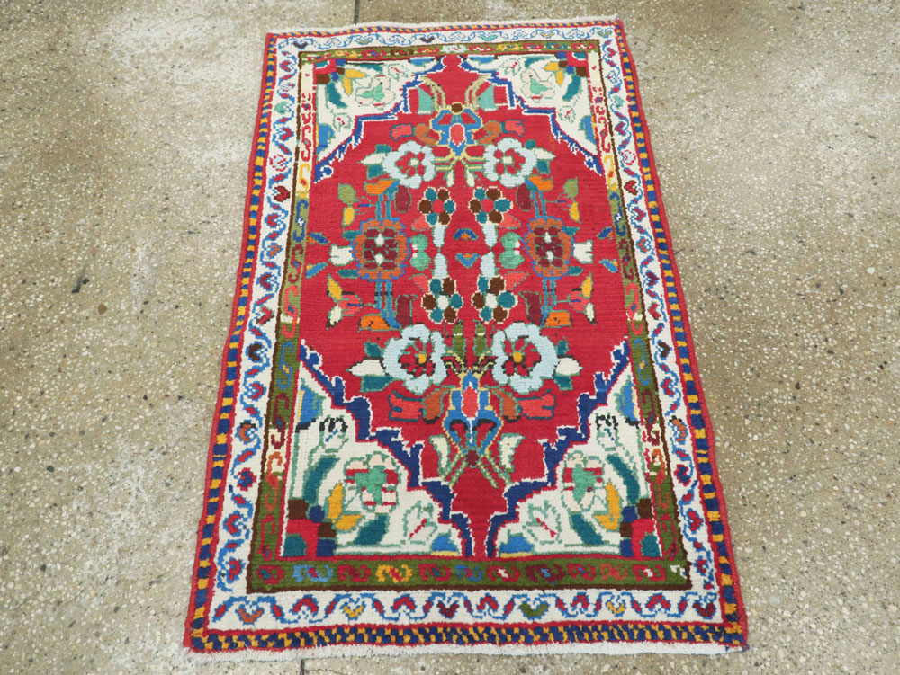 Vintage Persian Hamadan Rug, No.26327 - Galerie Shabab