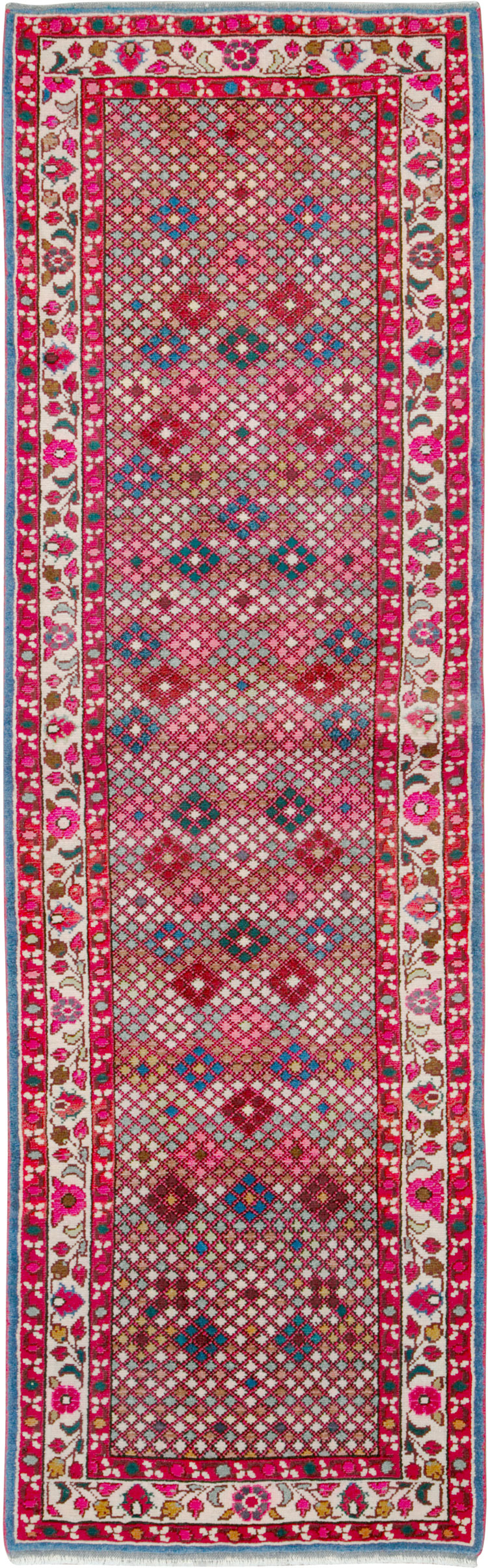 Vintage Persian Hamadan Rug, No.26328 - Galerie Shabab