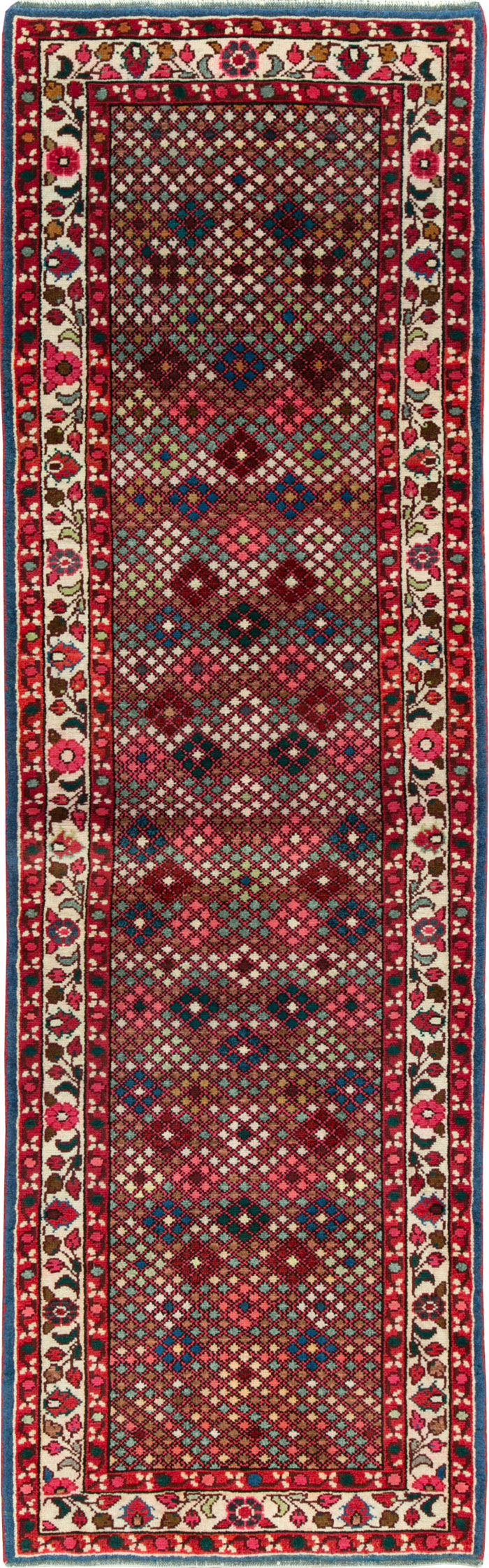 Vintage Persian Hamadan Rug, No.26328 - Galerie Shabab