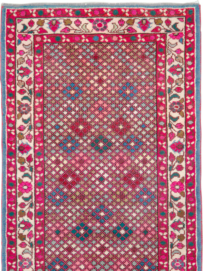 Vintage Persian Hamadan Rug, No.26328 - Galerie Shabab
