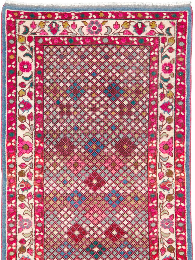 Vintage Persian Hamadan Rug, No.26328 - Galerie Shabab