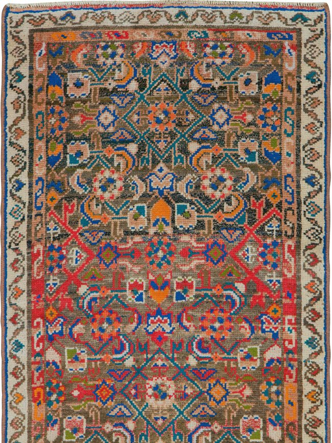 Vintage Persian Malayer Runner, No.26329 - Galerie Shabab