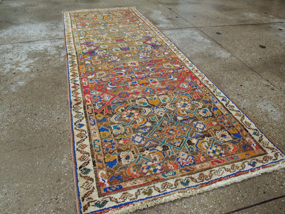 Vintage Persian Malayer Runner, No.26329 - Galerie Shabab