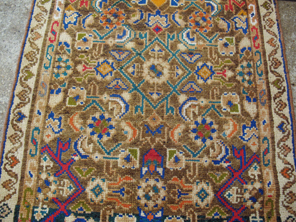 Vintage Persian Malayer Runner, No.26329 - Galerie Shabab