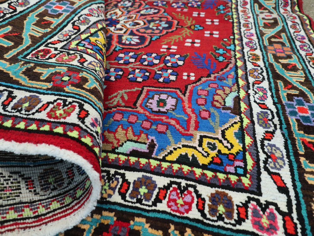 Vintage Persian Mahal Rug, No.26330 - Galerie Shabab