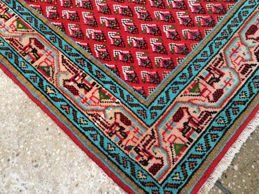 Vintage Persian Hamadan Rug, No.26331 - Galerie Shabab