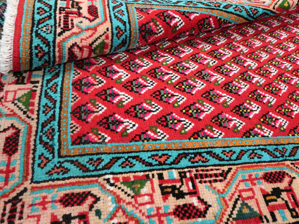 Vintage Persian Hamadan Rug, No.26331 - Galerie Shabab