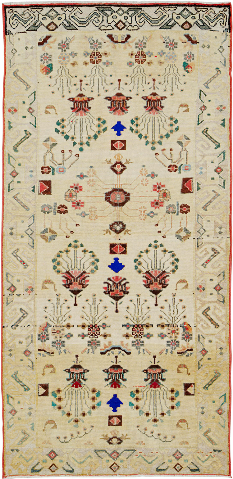 Vintage Persian Hamdan Rug, No.26332 - Galerie Shabab