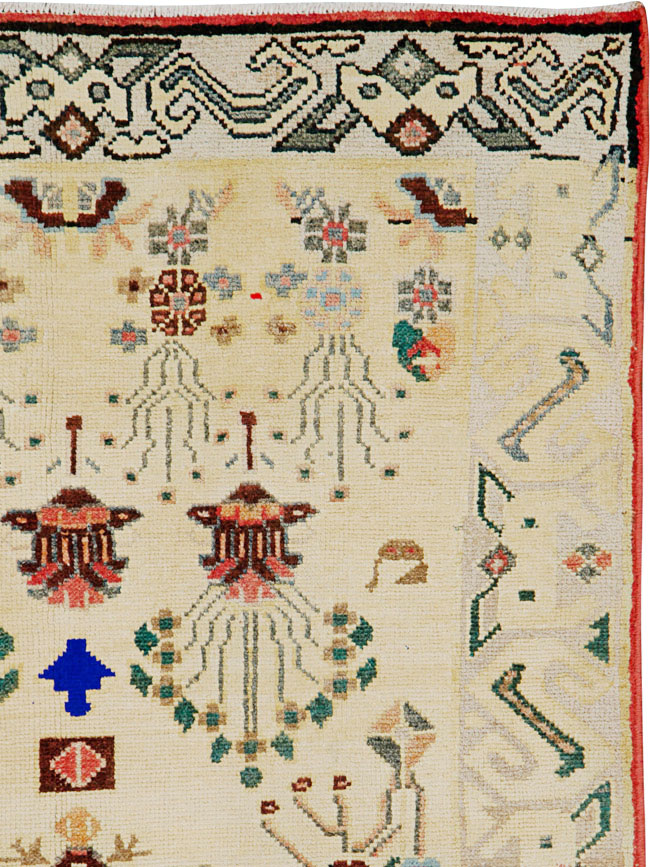 Vintage Persian Hamdan Rug, No.26332 - Galerie Shabab