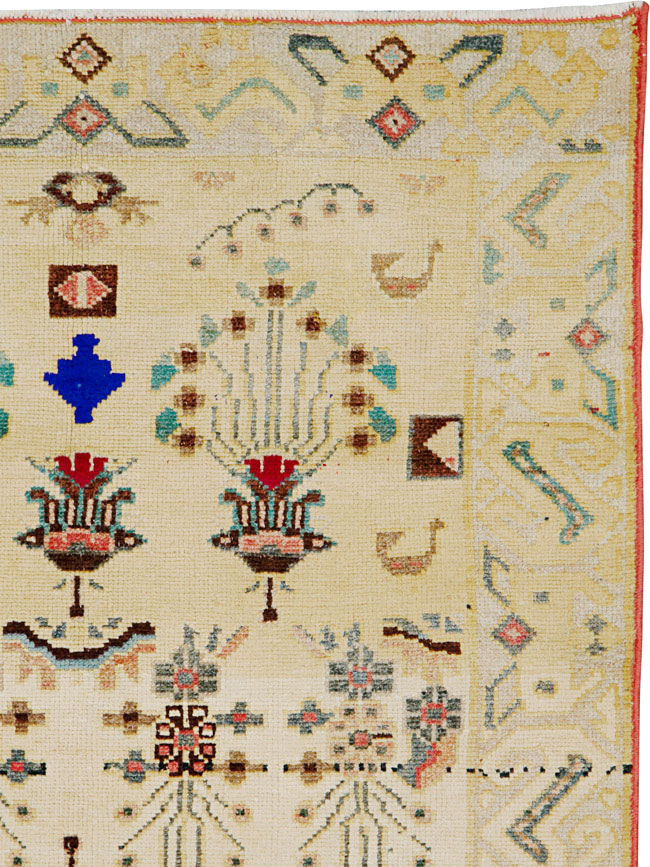 Vintage Persian Hamdan Rug, No.26332 - Galerie Shabab