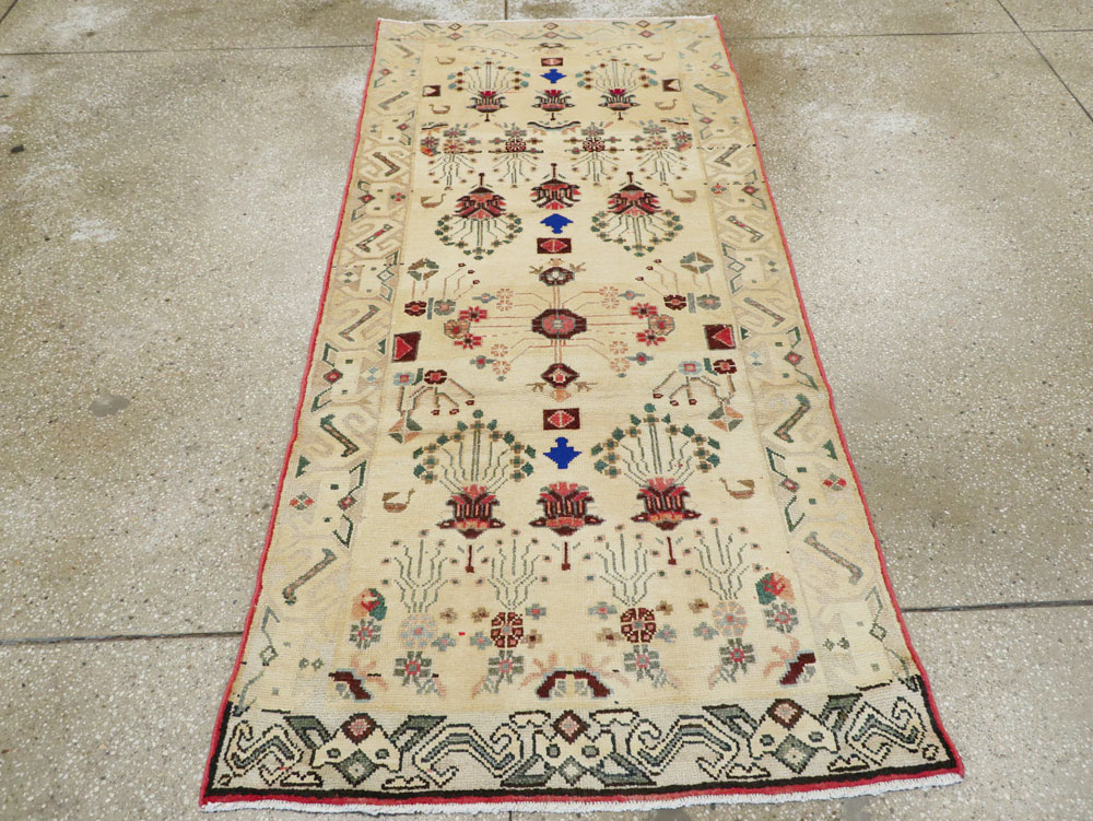 Vintage Persian Hamdan Rug, No.26332 - Galerie Shabab