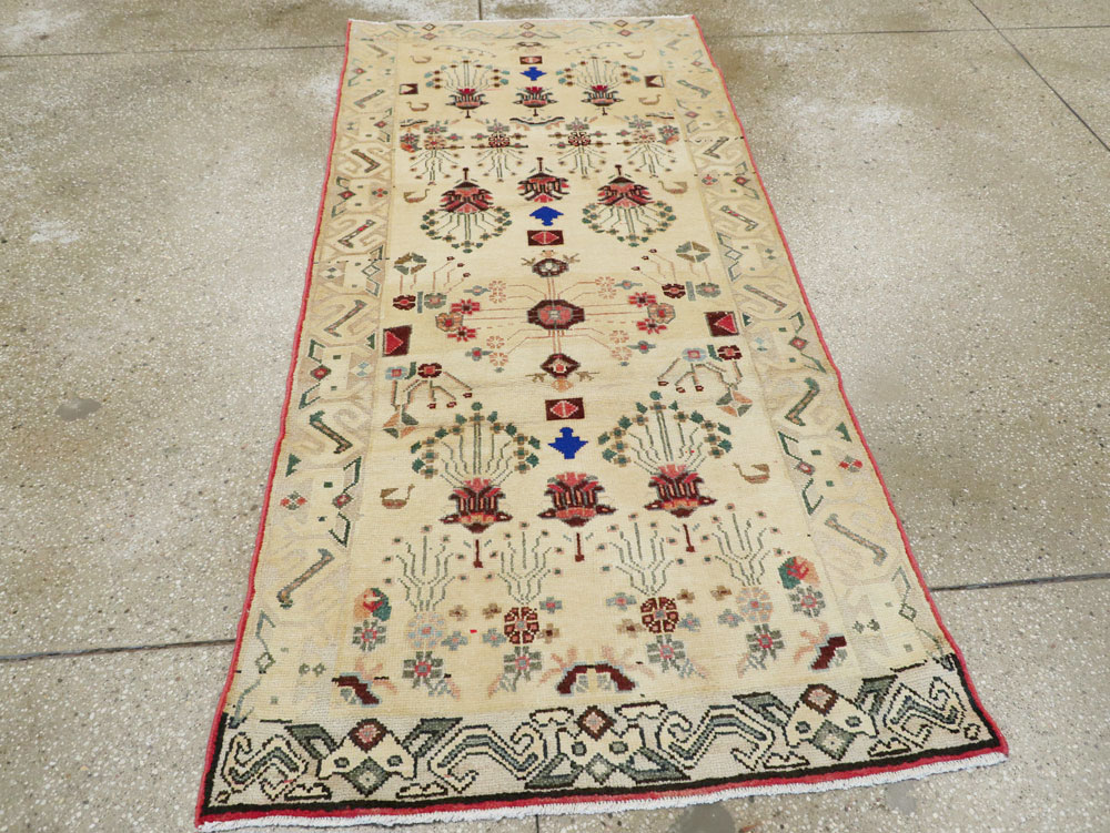 Vintage Persian Hamdan Rug, No.26332 - Galerie Shabab