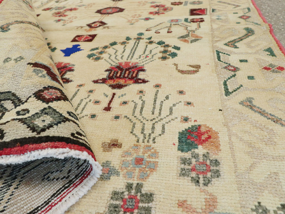 Vintage Persian Hamdan Rug, No.26332 - Galerie Shabab