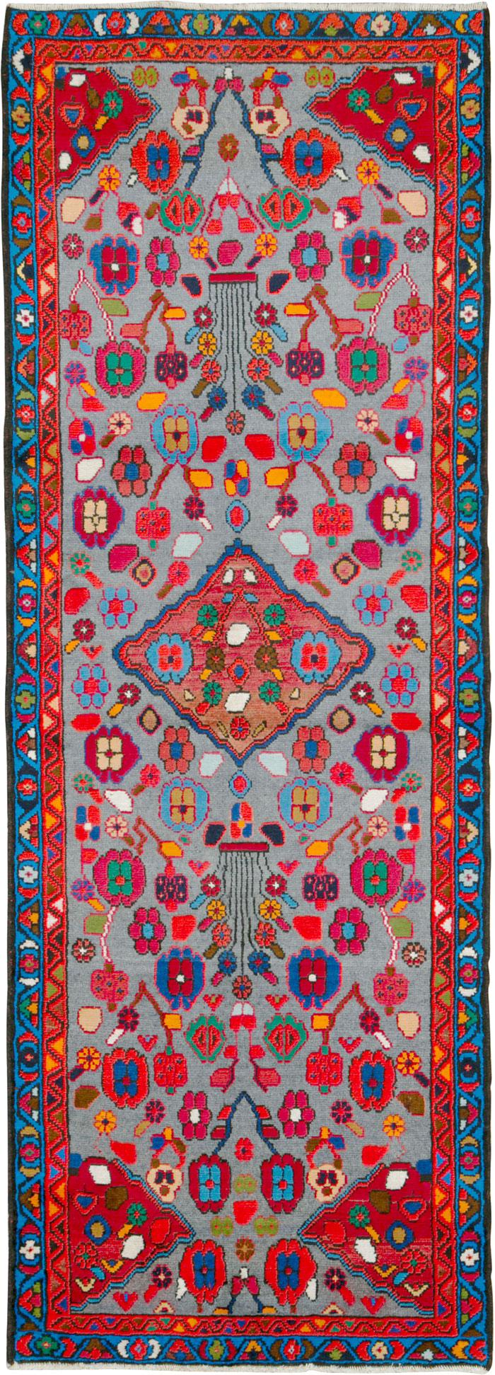 Vintage Persian Hamadan Rug, No.26333 - Galerie Shabab