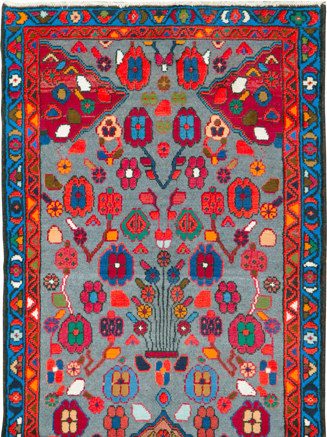 Vintage Persian Hamadan Rug, No.26333 - Galerie Shabab
