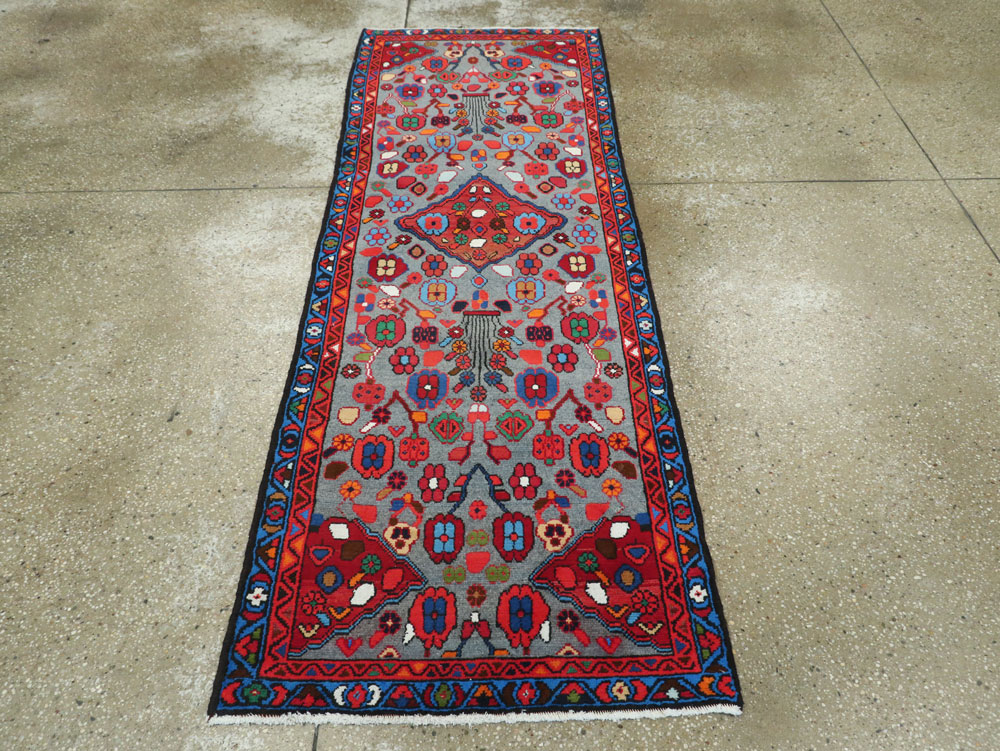 Vintage Persian Hamadan Rug, No.26333 - Galerie Shabab