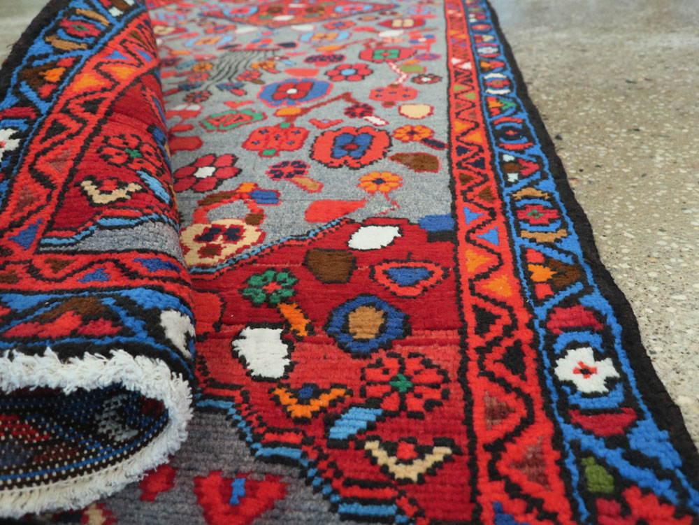 Vintage Persian Hamadan Rug, No.26333 - Galerie Shabab