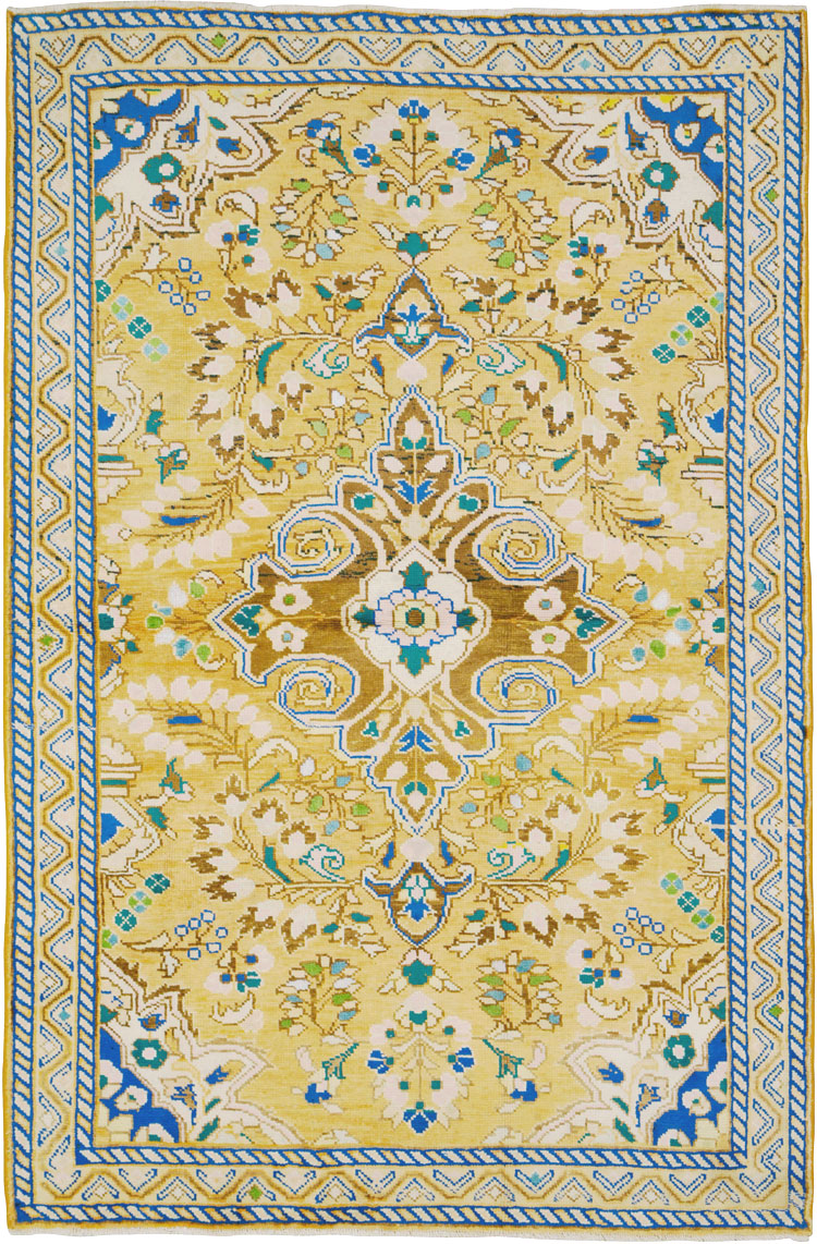 Vintage Persian Hamadan Rug, No.26335 - Galerie Shabab