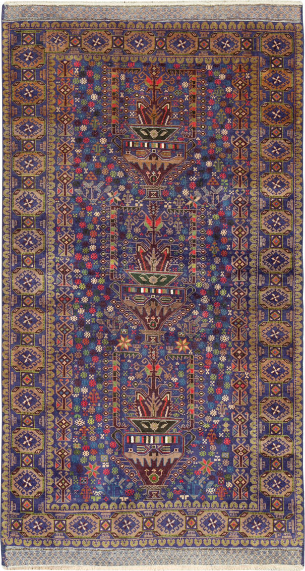 Vintage Persian Baluch Rug, No.26336 - Galerie Shabab