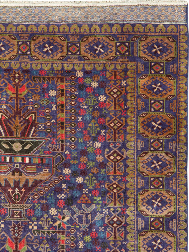 Vintage Persian Baluch Rug, No.26336 - Galerie Shabab