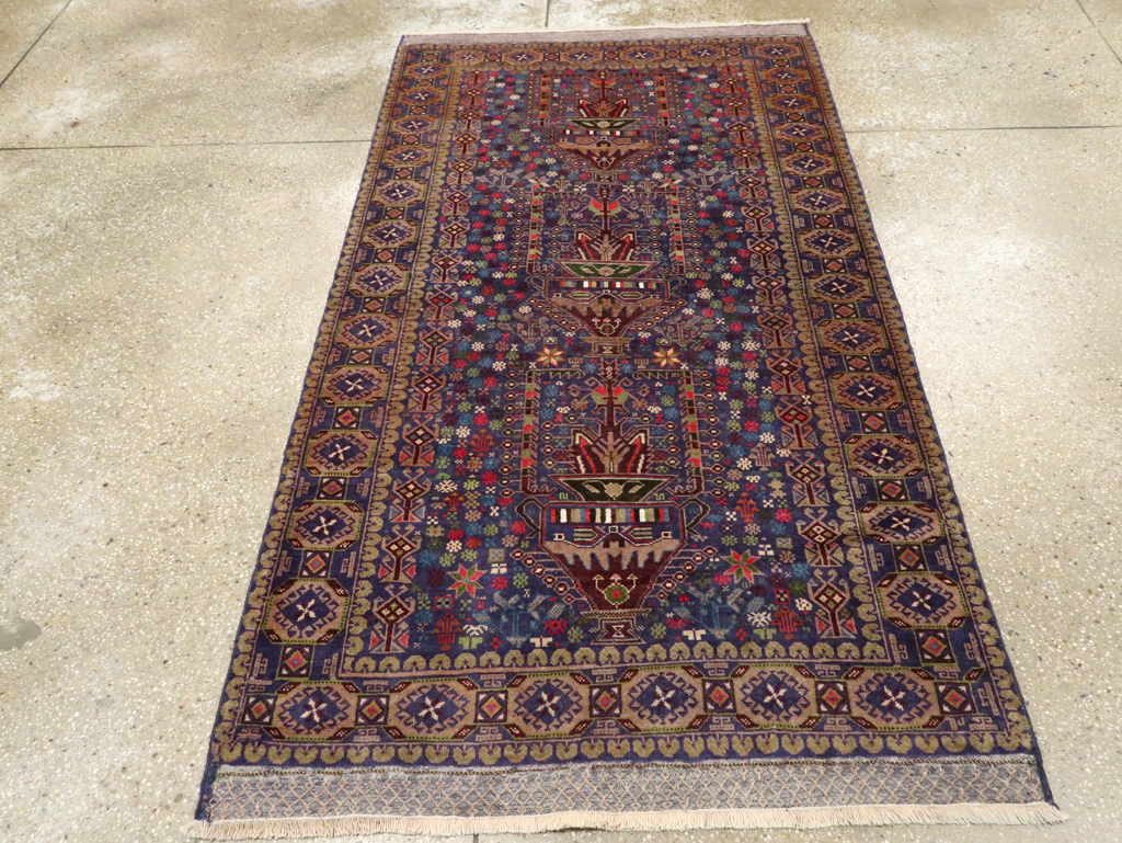 Vintage Persian Baluch Rug, No.26336 - Galerie Shabab