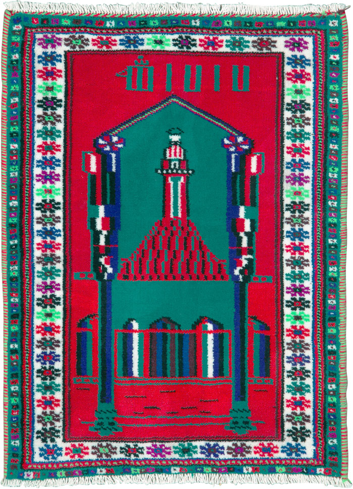 Vintage Persian Baluch Rug, No.26338 - Galerie Shabab
