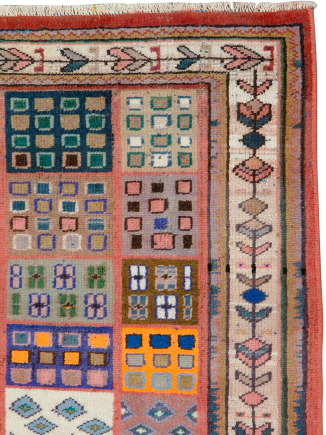 Vintage Persian Mahal Rug, No.26339 - Galerie Shabab