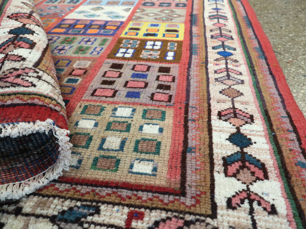 Vintage Persian Mahal Rug, No.26339 - Galerie Shabab