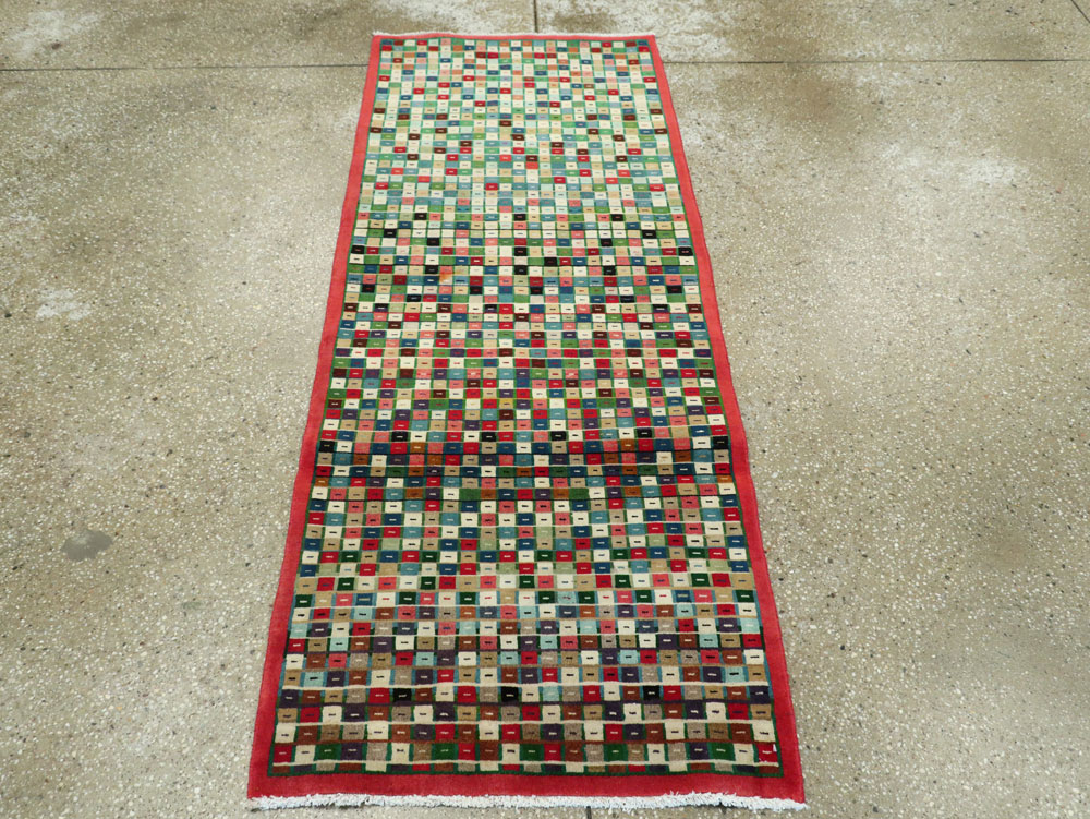 Vintage Persian Mahal Rug, No.26340 - Galerie Shabab