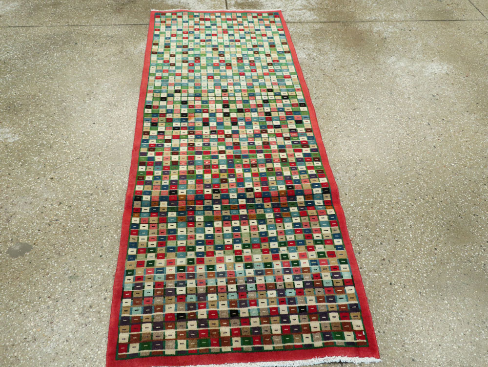 Vintage Persian Mahal Rug, No.26340 - Galerie Shabab