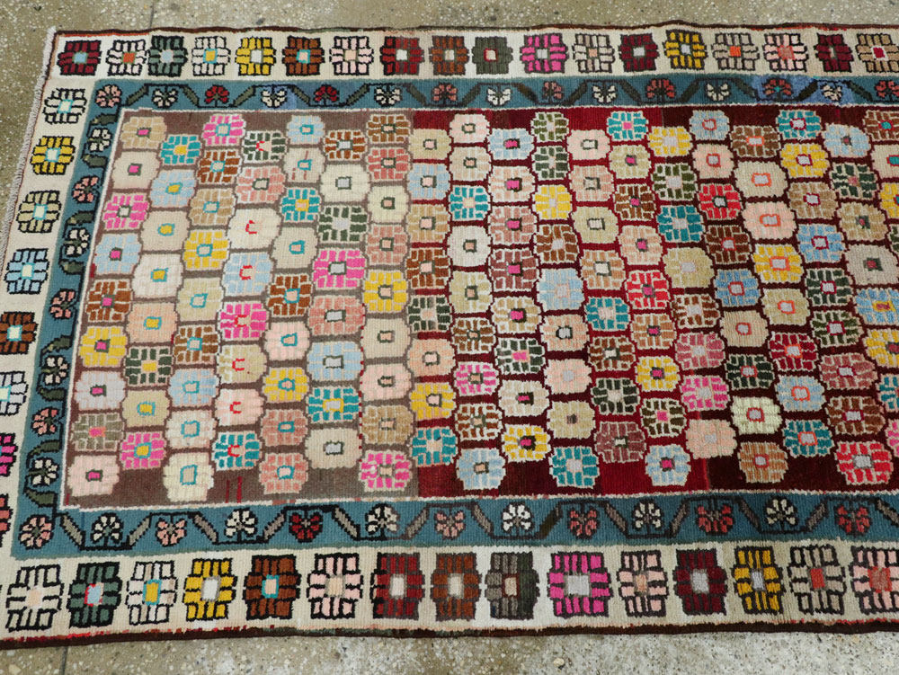 Vintage Persian Hamadan Runner, No.26345 - Galerie Shabab