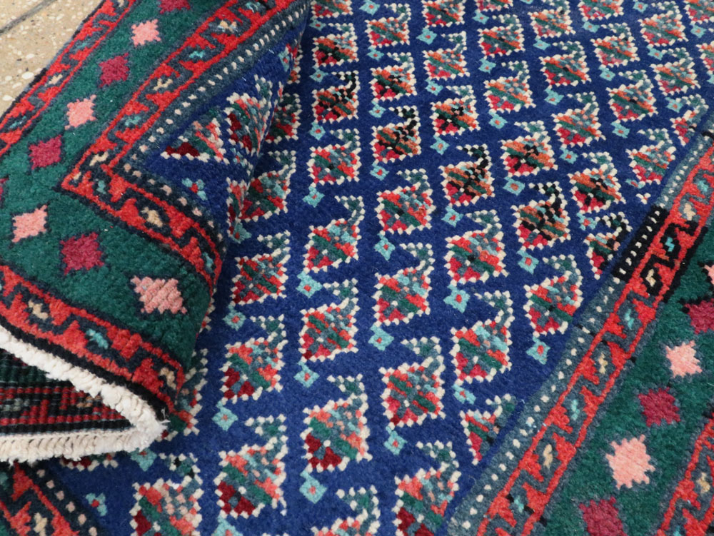 Vintage Persian Hamadan Rug, No.26347 - Galerie Shabab