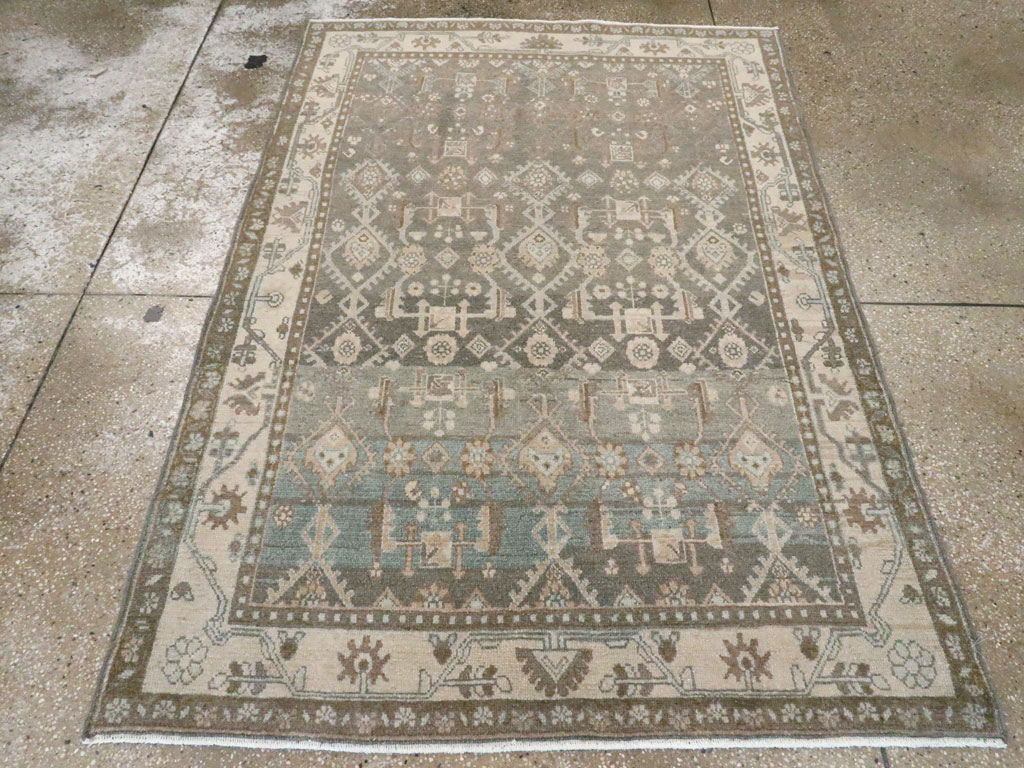 Vintage Persian Malayer Rug, No.26351 - Galerie Shabab