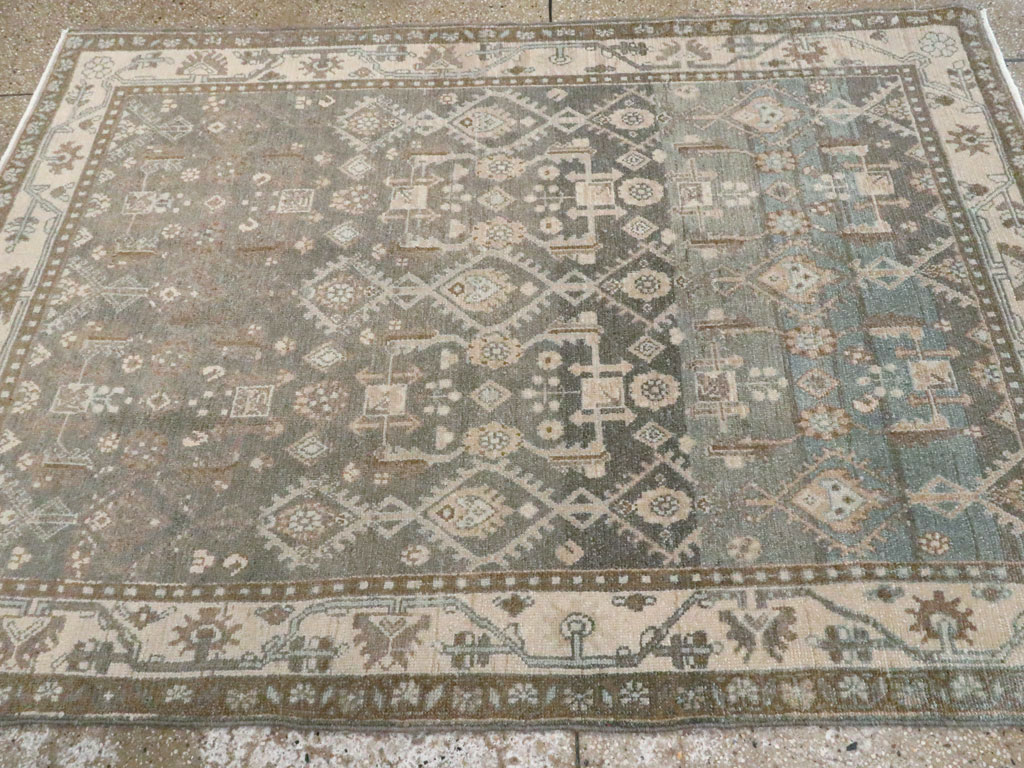 Vintage Persian Malayer Rug, No.26351 - Galerie Shabab