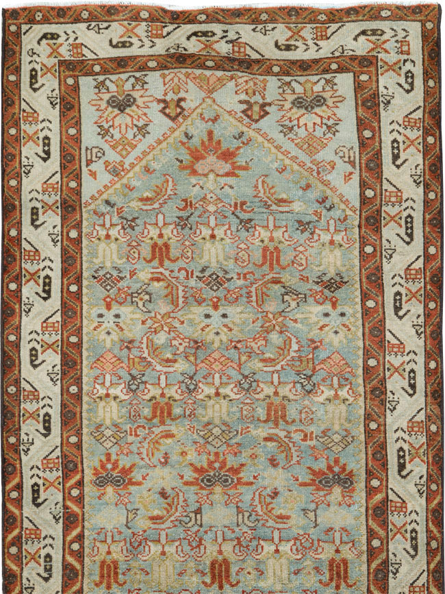 Vintage Persian Malayer Long Runner, No.26353 - Galerie Shabab