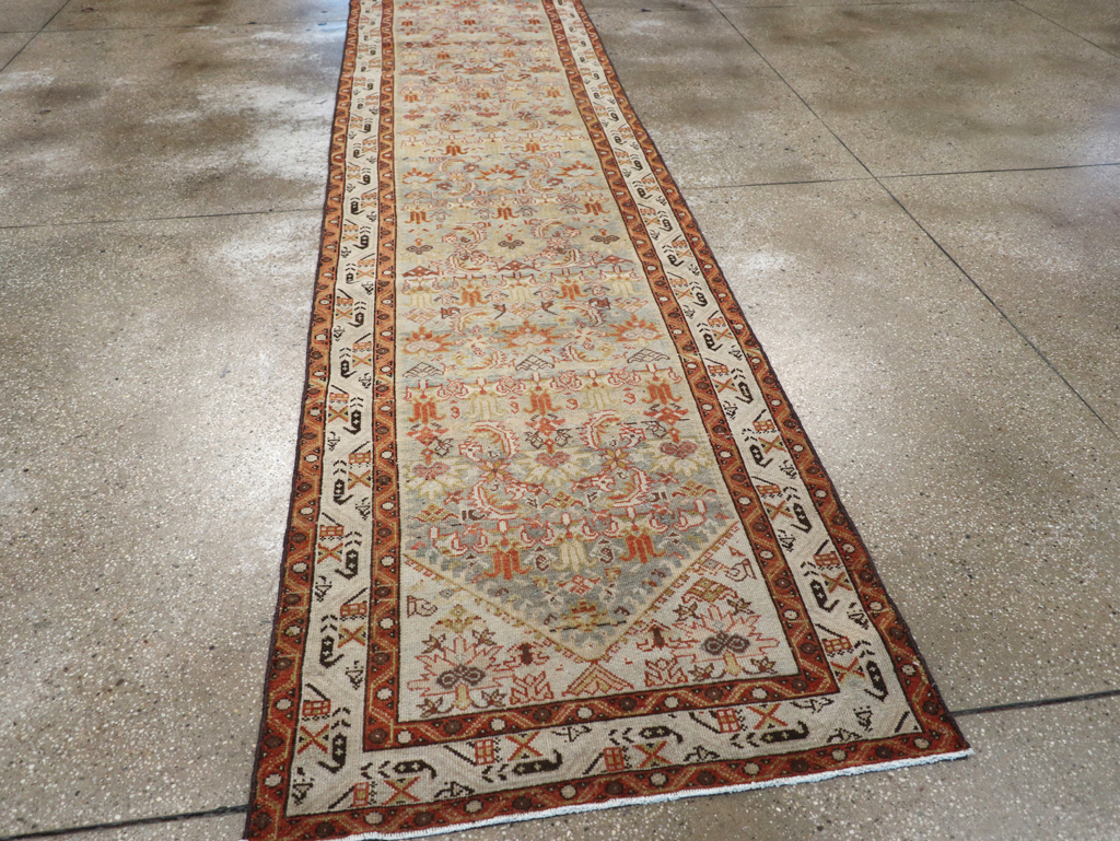 Vintage Persian Malayer Long Runner, No.26353 - Galerie Shabab